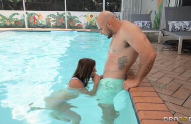 Sneaky Pool Sex