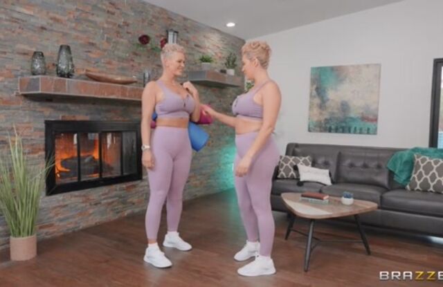 Fucking The MILF And Her Lookalike Trainer